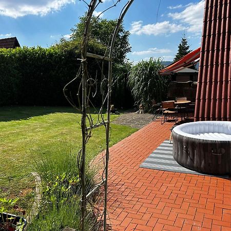 Behagliches Nurdachhaus Im Ferienhausgebiet Langelsheim Buitenkant foto