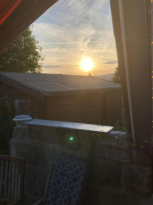 Behagliches Nurdachhaus Im Ferienhausgebiet Langelsheim Buitenkant foto