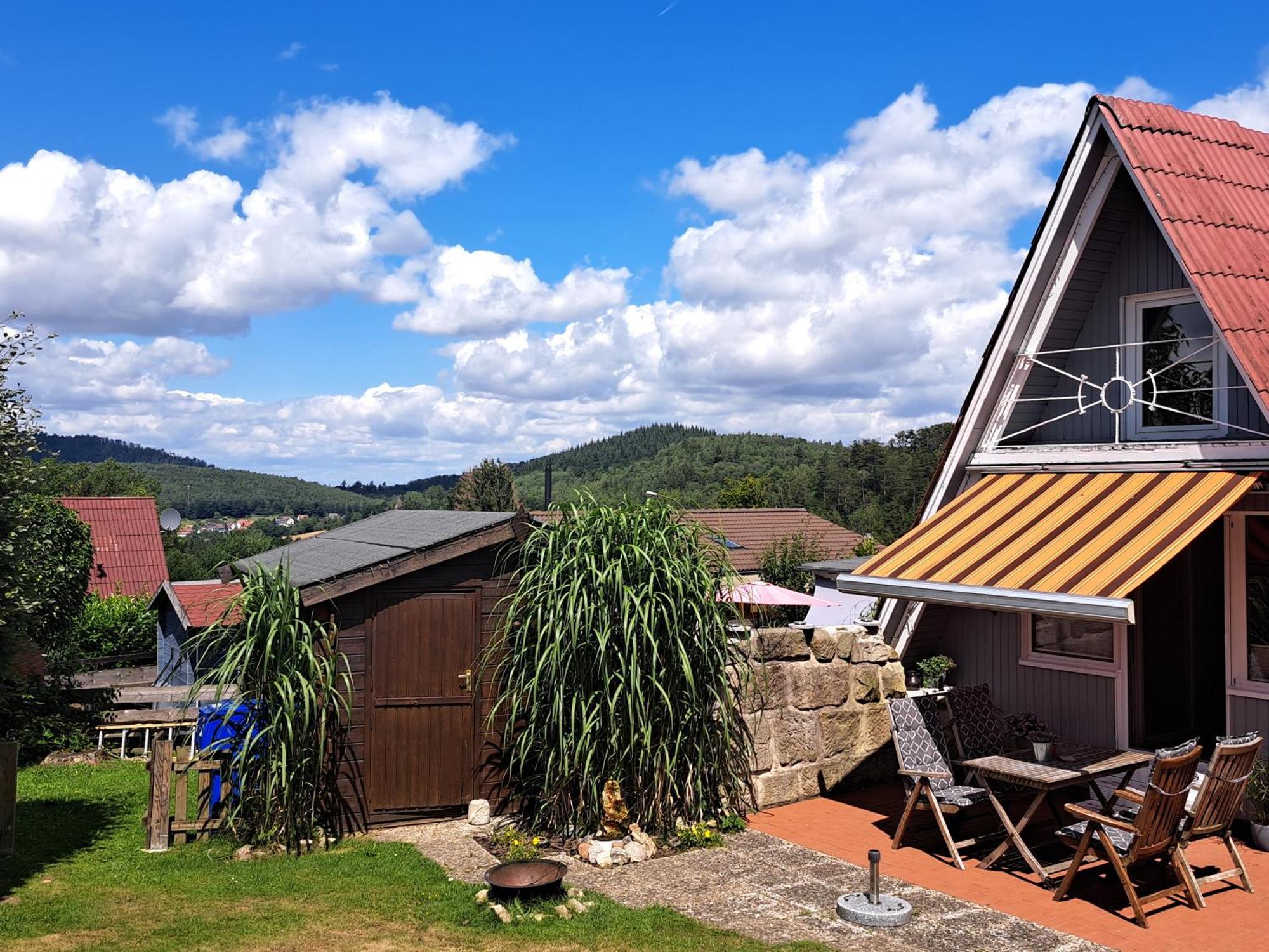 Behagliches Nurdachhaus Im Ferienhausgebiet Langelsheim Buitenkant foto